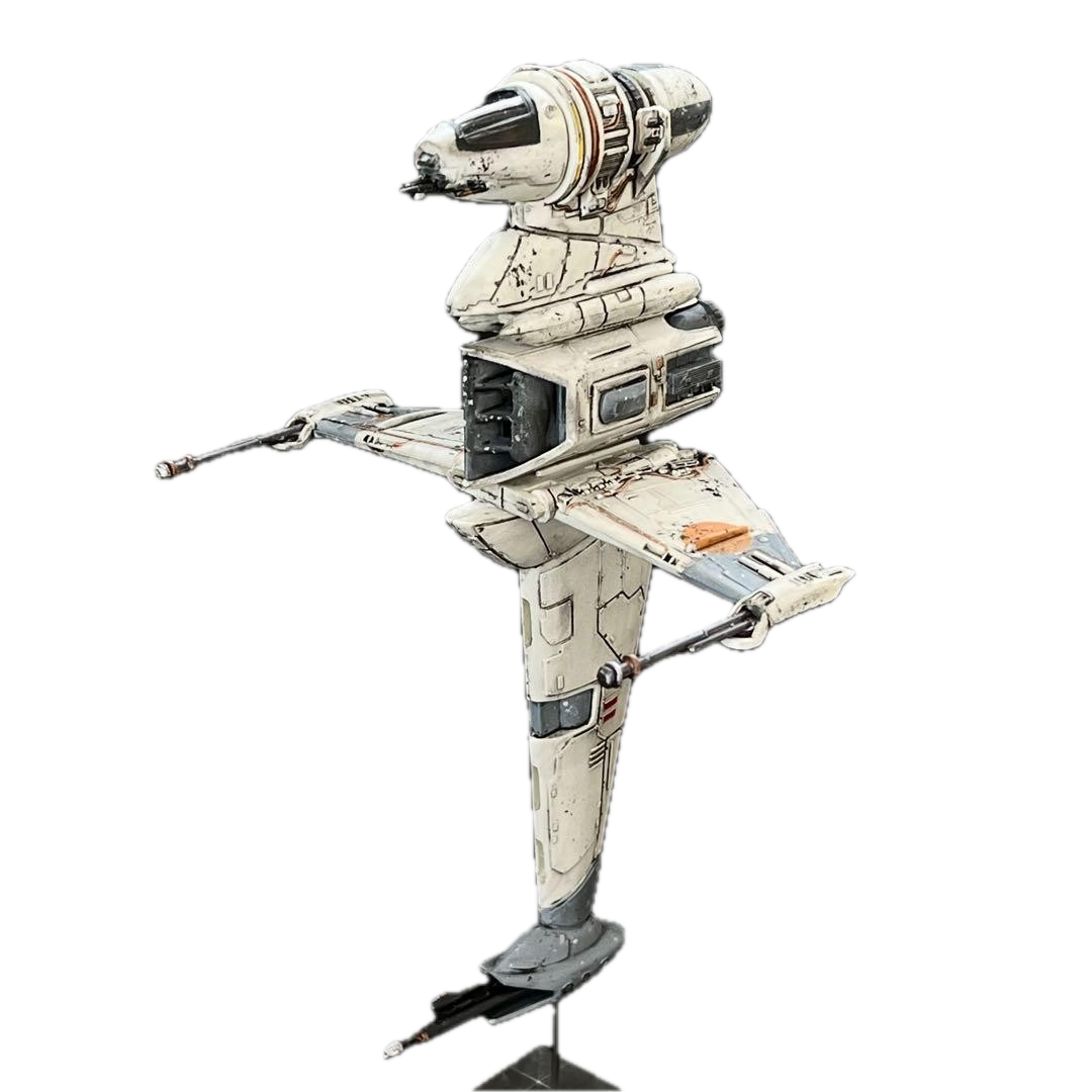 B-wing starfighter model